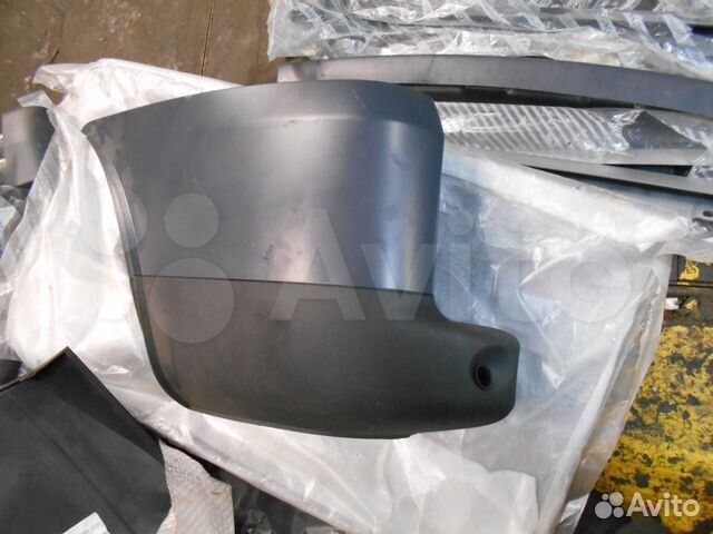 Задний левый бампер Fiat Doblo 2005-2015