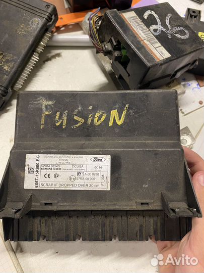 Блок управления центральным замком Fiesta