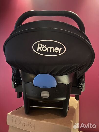 Детское автокресло люлька britax romer