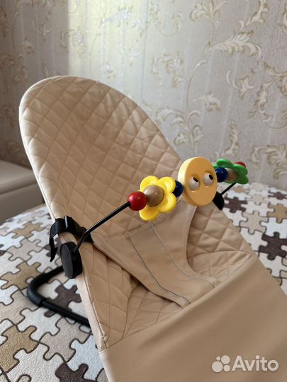 Шезлонг + горка+ игрушки