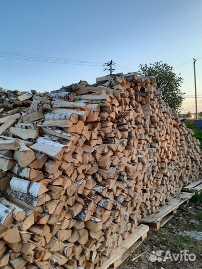 Дрова колотые
