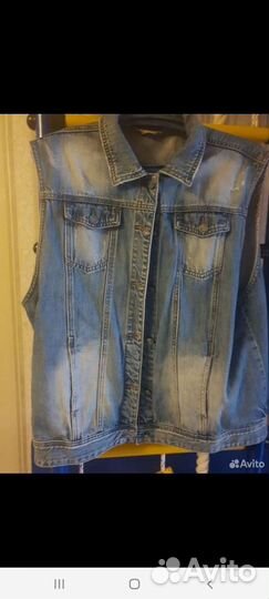 Джинсовая куртка женская