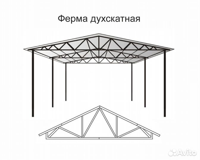 Каркас для бокса металлический