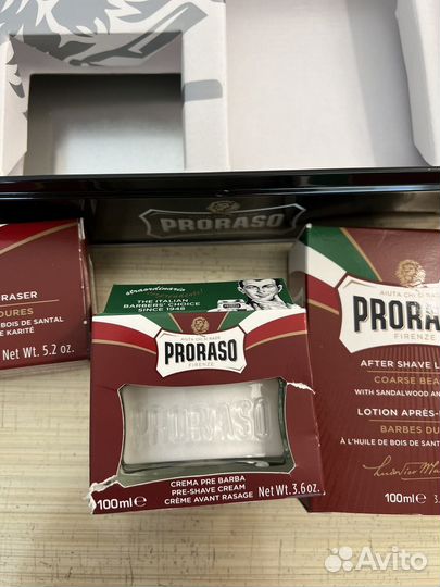 Набор для бритья Proraso Сандал и масло Щи
