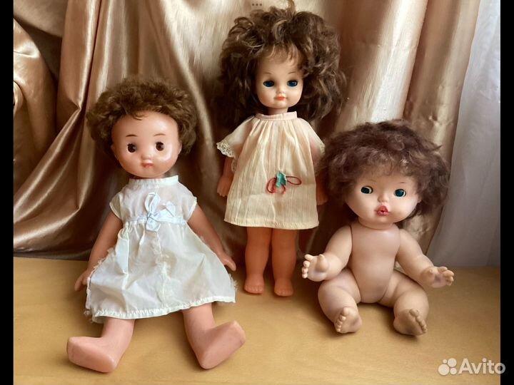 Куклы. Винтаж. Листайте фото.(Список)