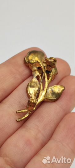 Брошь винтажная 1960-1980-е гг. №28 224 Размер и с