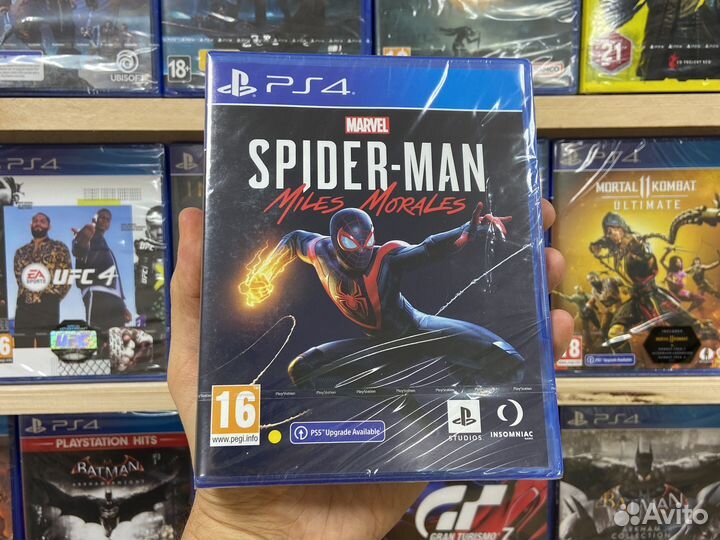 Spider-Man Miles Morales игра PS4