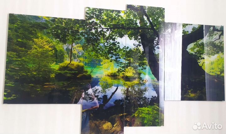 Продаётся Модульная стеклянная картина