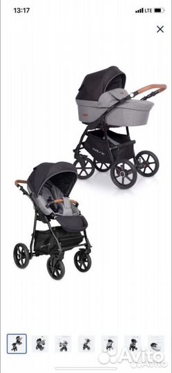 Коляска 2 в 1 Riko basic