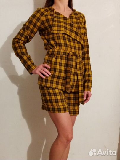 Костюм теплый шерстяной новый