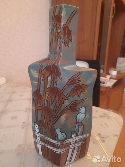 Ваза керамическая Италия высота 33 см