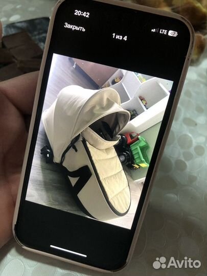 Люлька переноска для новорожденных