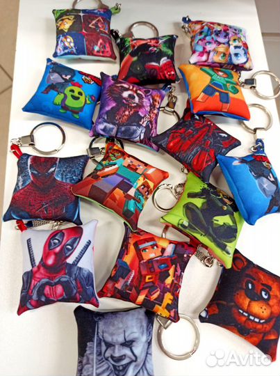 Брелоки подушки