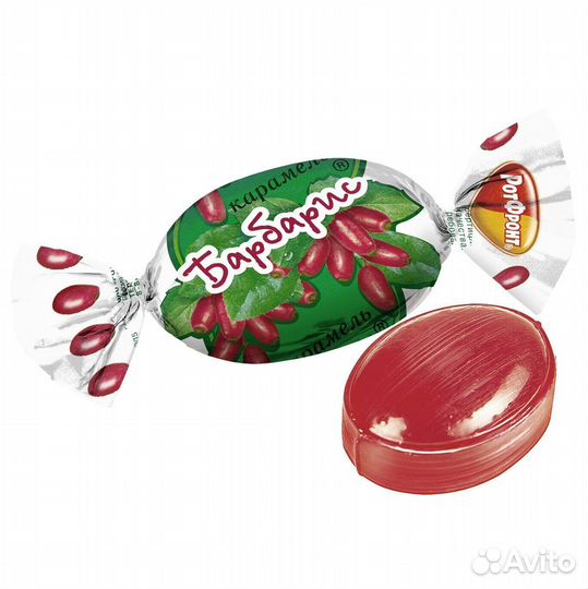 Конфеты Карамель Барбарис 250г Рот Фронт