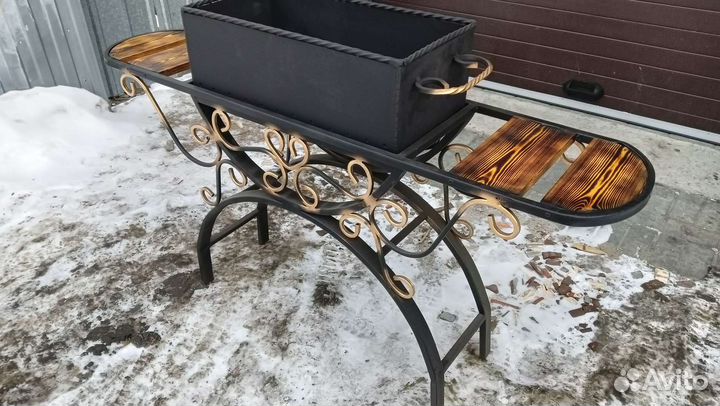 Мангал разборный 4 мм, мангал в стиле лофт