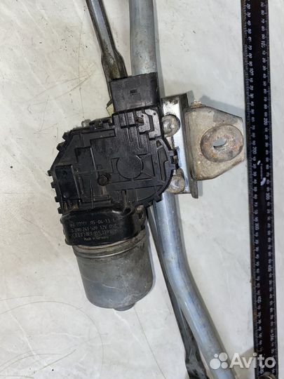 Трапеция дворников в сборе audi a4 b7