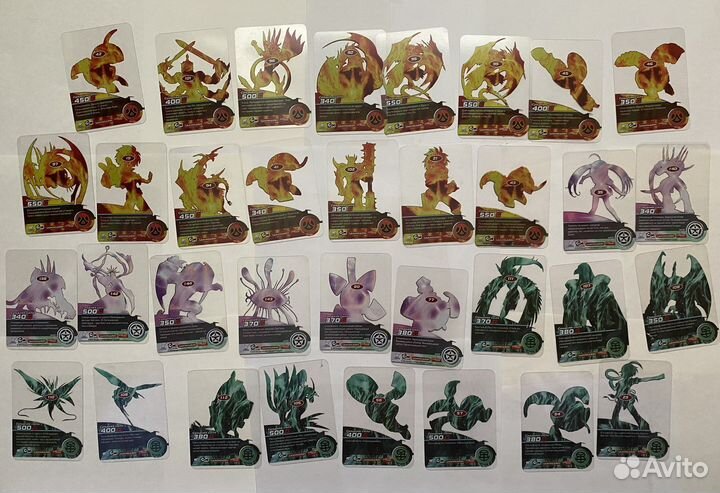 Bakugan отчаянные бойцы карты