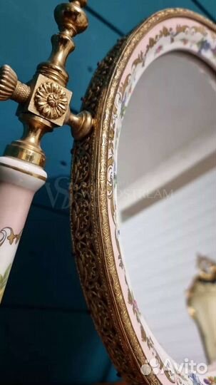 Зеркало будуарное. Винтаж