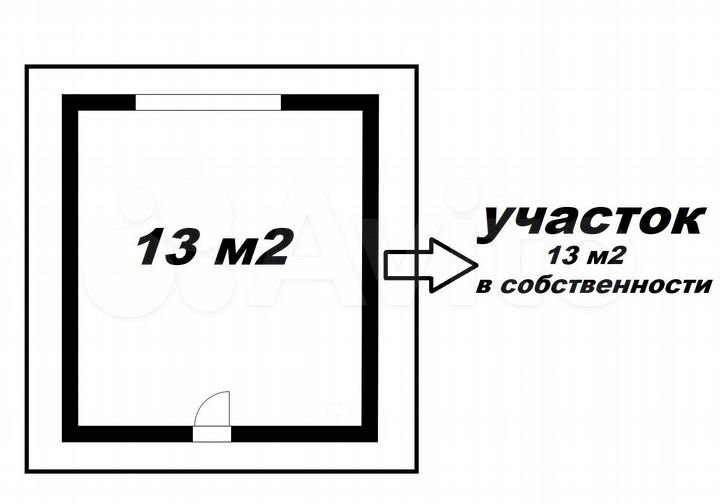 Торговая площадь, 13 м²