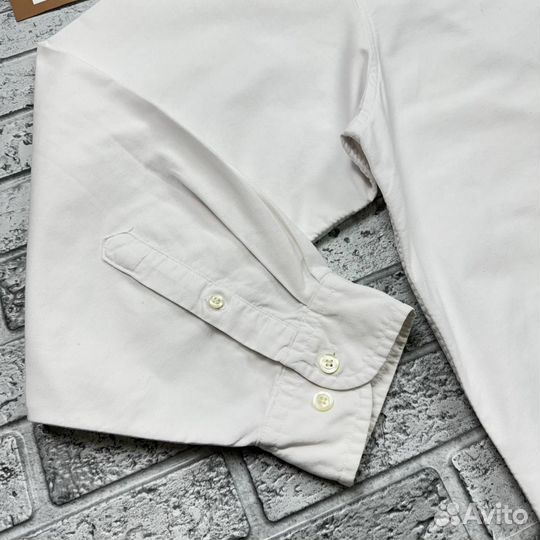 Рубашка Gap Thick White Oxford Shirt Vintage