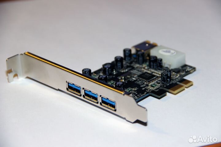 USB контроллер St-Lab PCI-E USB3.0 (3+1)