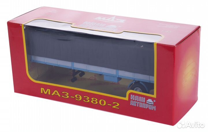 Маз 9380-2 полуприцеп с тентом