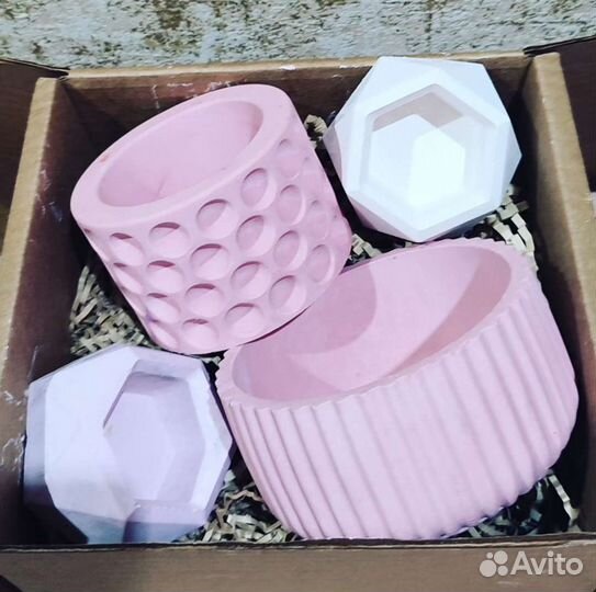 Кашпо наборами и по отдельности