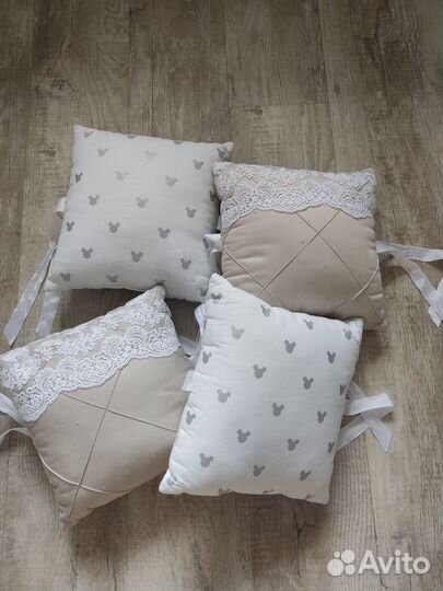 Бортики в детскую кроватку