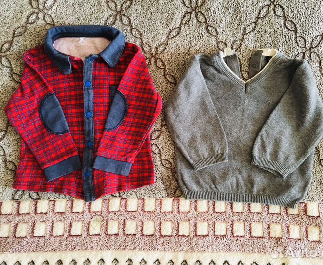 Пакетом на мальчика 74-92