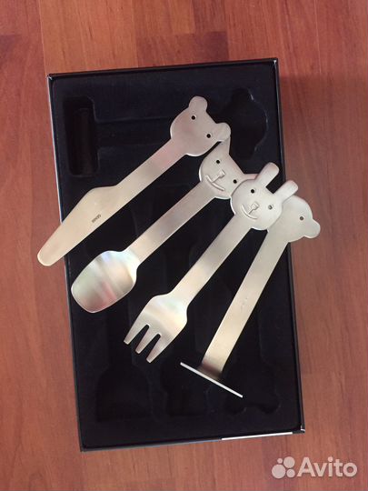 Новый набор детских столовых приборов Gense