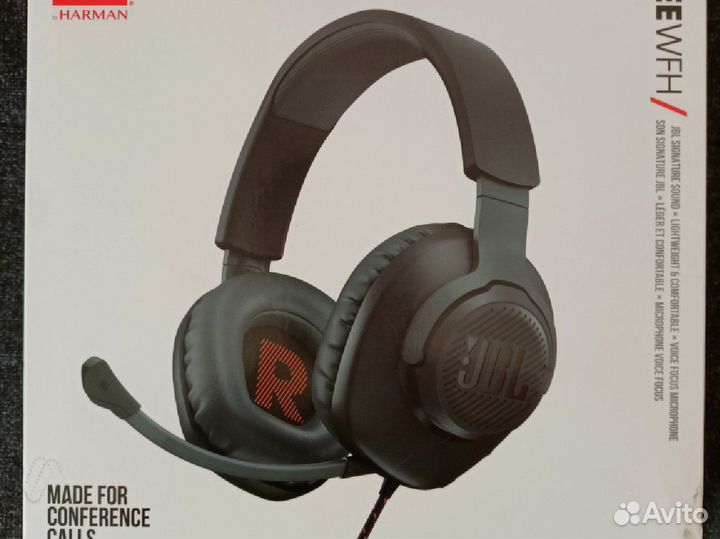 Наушники гарнитура JBL Free WFH. Новые