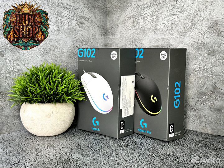 Игровая мышь Logitech G102 lightsync