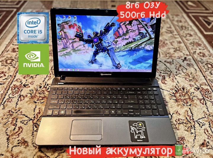 Игровой Ноутбук Acer core i5/8гб/GeForce GT 630m