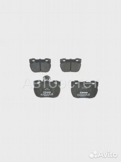 Тормозные колодки дисковые 0 986 424 287