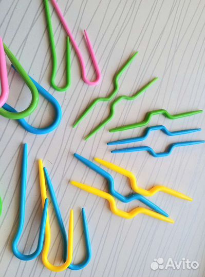 Спицы для вязания кос / пряжа нитки