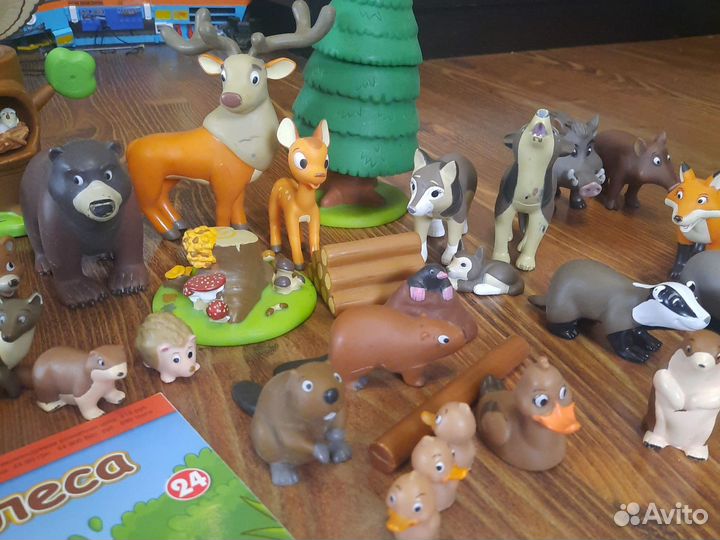 Deagostini животные леса