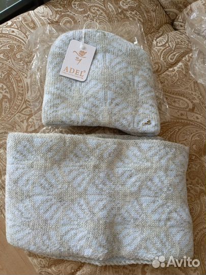 Шапка и снуд комплект