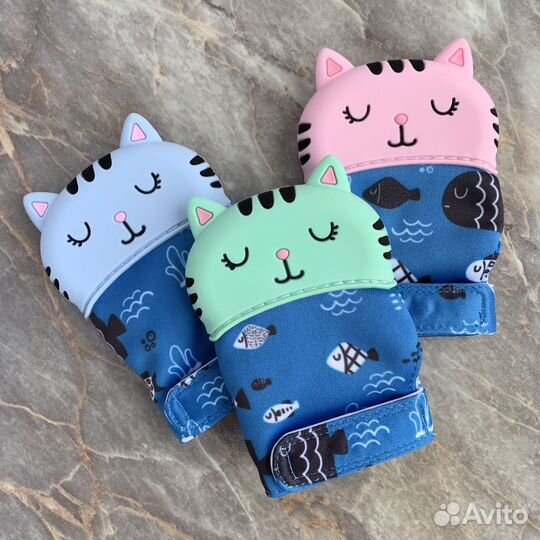 Митенка на ручку грызунок