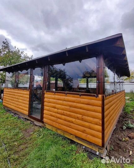 Мягкие и гибкие окна для террас