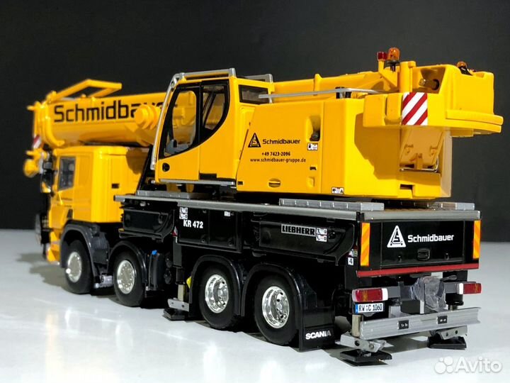 1/50 кран Liebherr LTF 1060 Schmidbauer Scania WSI
