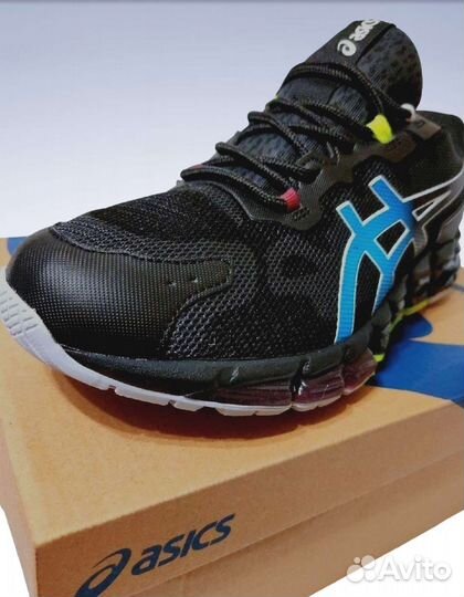 Кроссовки Asics. GEL-quantum 360 серия 6. Чёрные