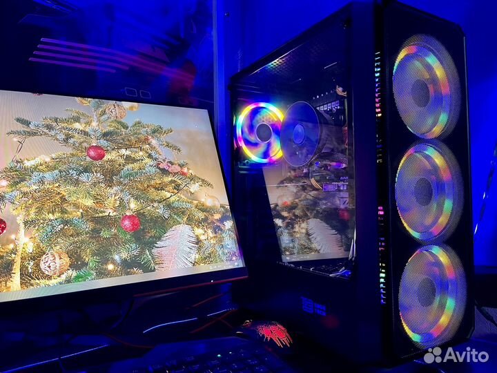 Мощный игровой компьютер RX 570