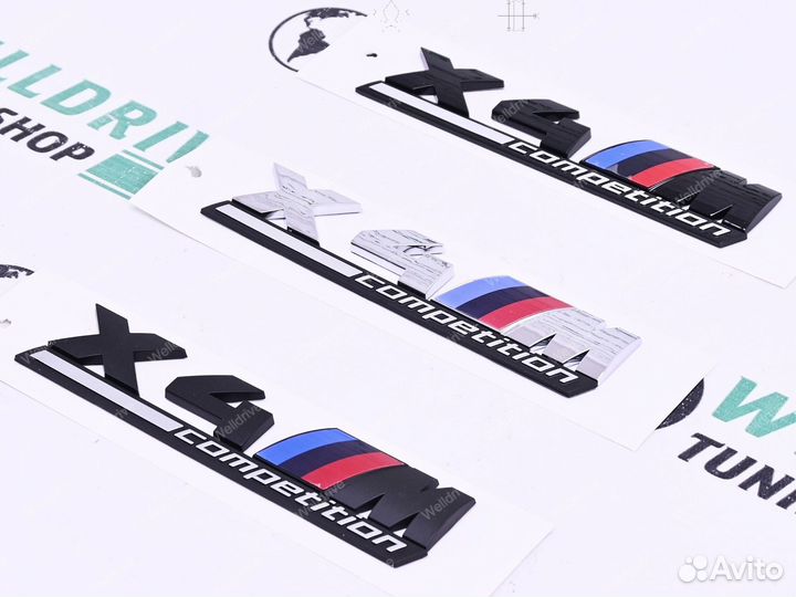 Шильдик BMW X4M Competition