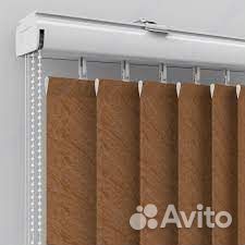 Жалюзи вертикальные ткань, алюминий, мультифактура