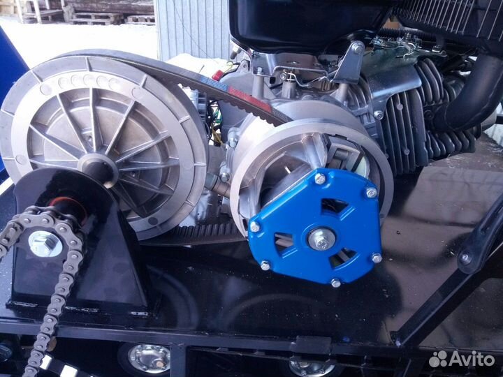 Мотобуксировщик Мужик 15 лс витринный