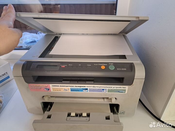 Мфу Принтер лазерный мфу Samsung scx 4200