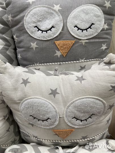 Бортики в кроватку