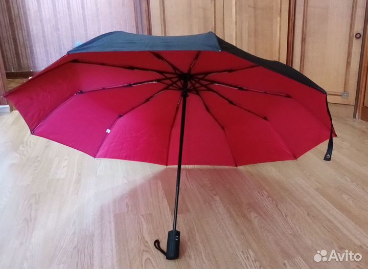Зонт - автомат двухслойный большой