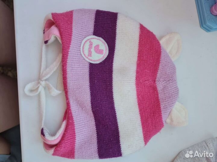 Шапочка для девочки весна-лето-осень