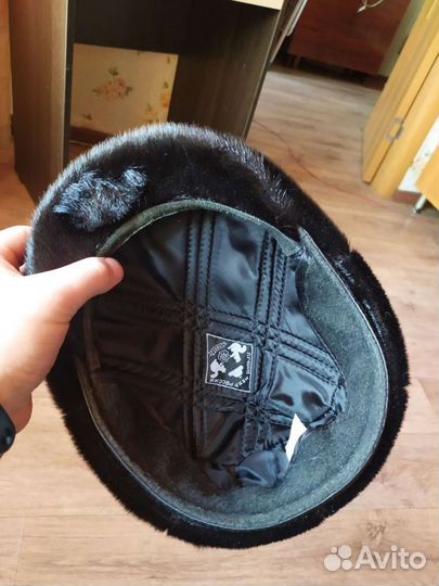Меховая мужская кепка